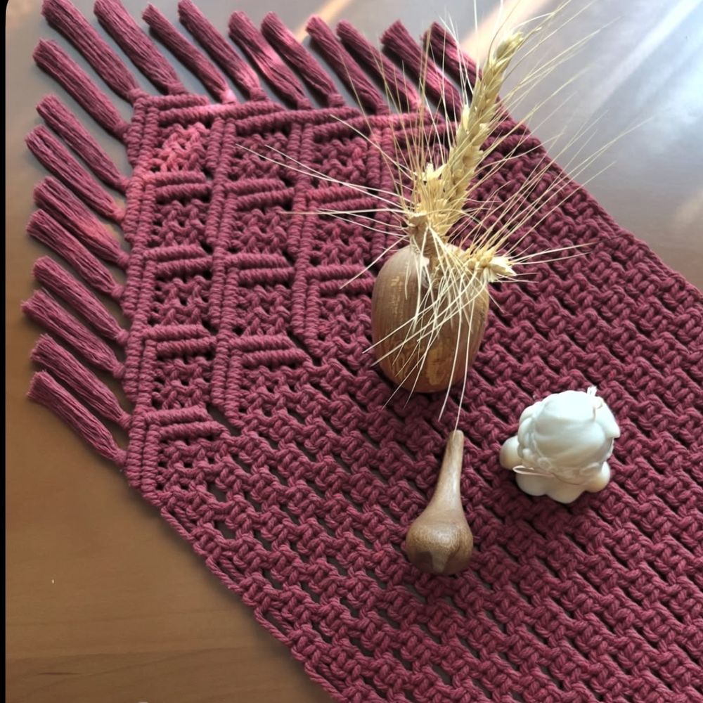 مشخصات رانر مکرومه طرح لیلی