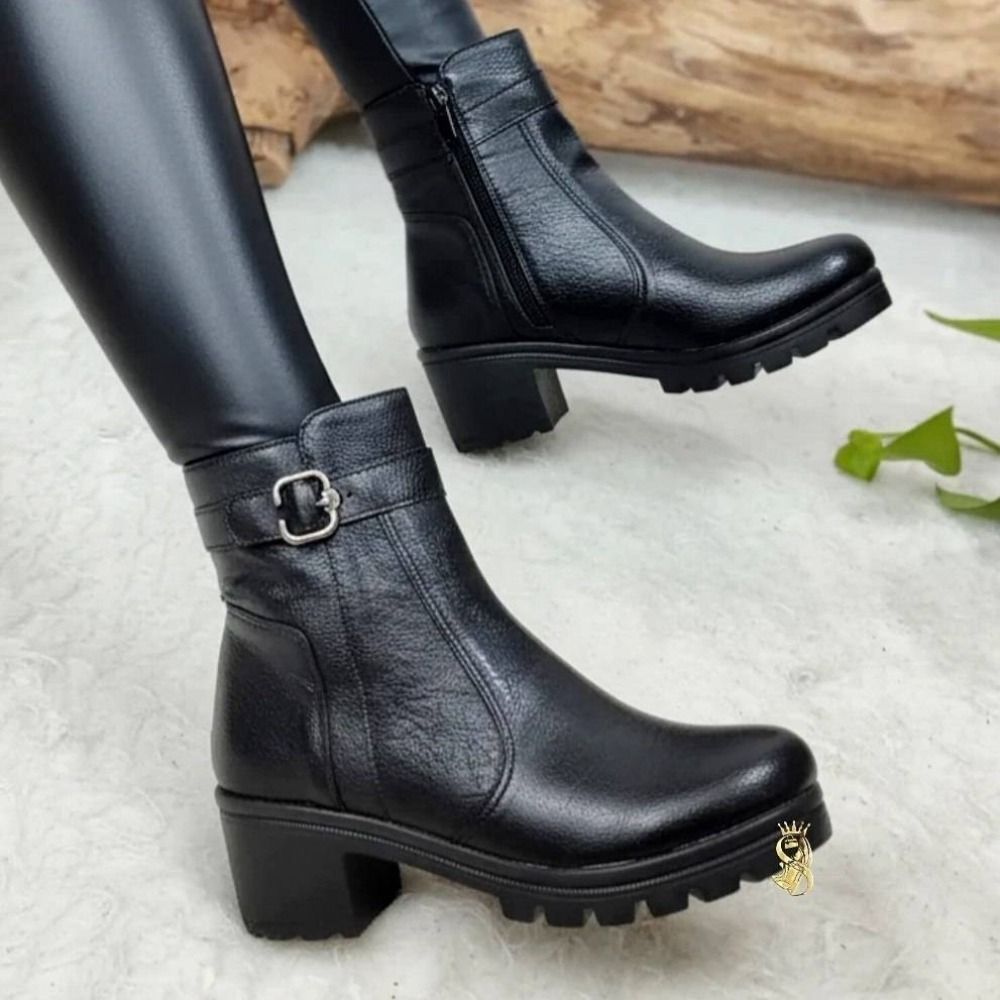 فروش اینترنتی نیم بوت زنانه دخترانه شیک زیره پیو سبک نرم سایز 36 تا 41
