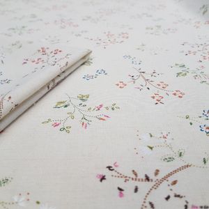 پارچه لینن طرحدار